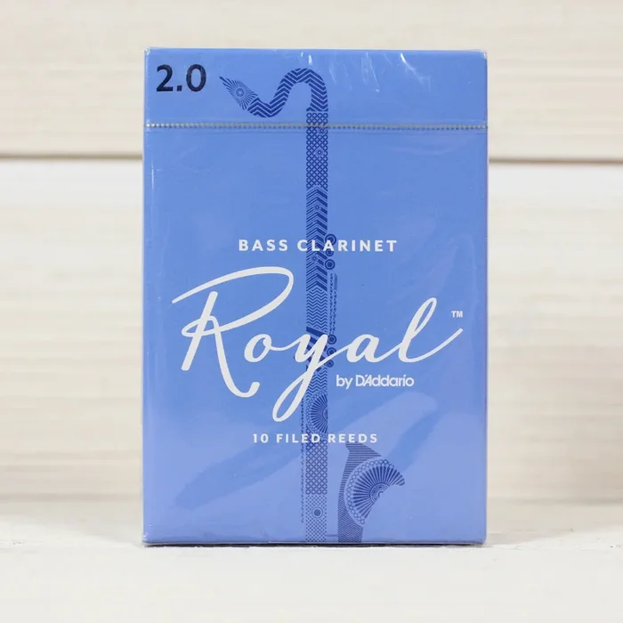 Royal by D’Addario REB1020 2.0 Bass Clarinet Reeds (10-Pack)