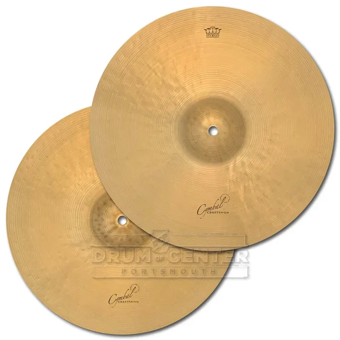 Royal Cymbals Cymbal Craftsman Hi Hat Cymbals 15″ w/Patina 1092/1394 grams