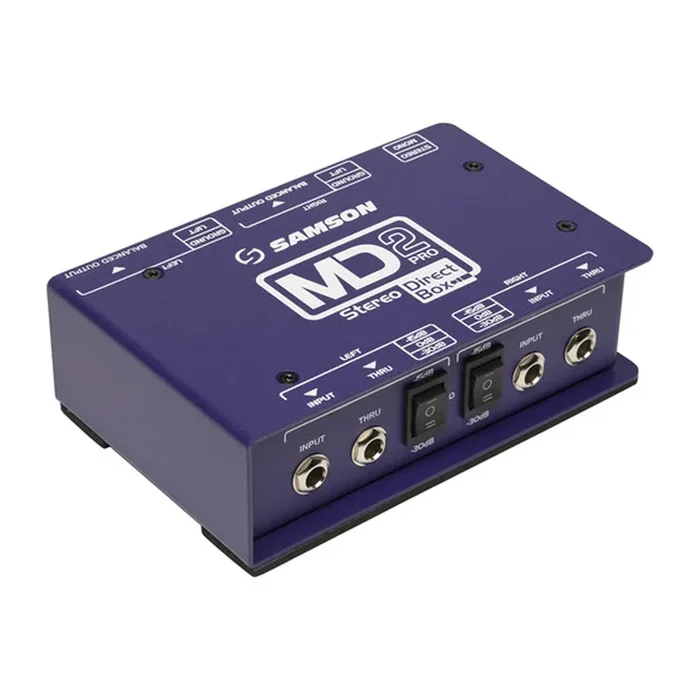 Samson MD2 Pro 2-channel Passive Instrument Direct Box