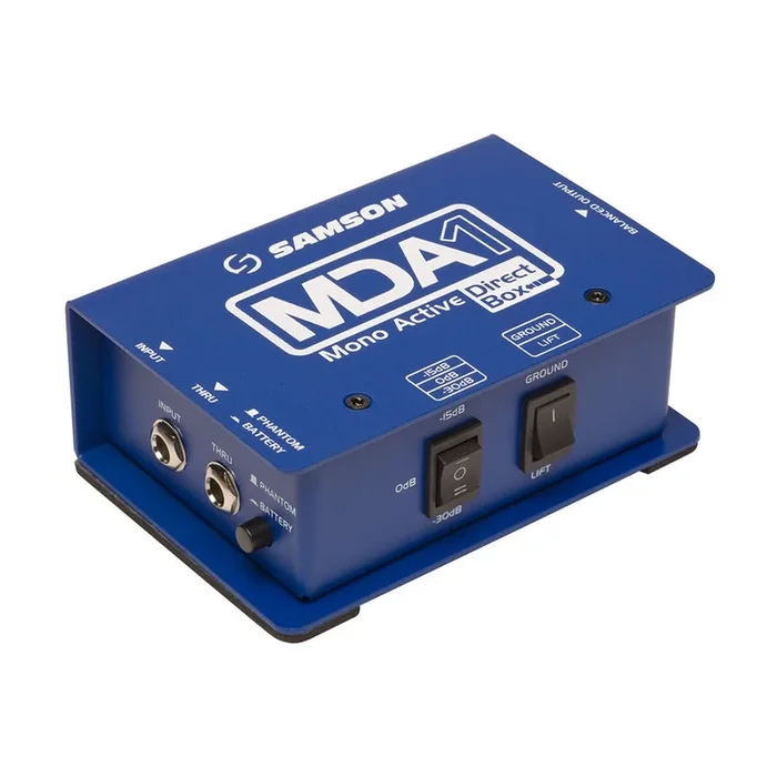 Samson S-MAX MDA1 Single-Channel Active Direct Box