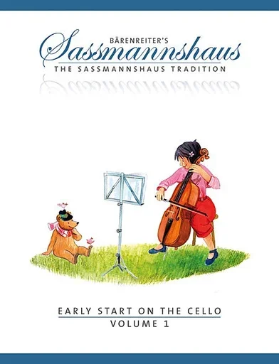 Sassmannshaus, Egon: Early Start on the Cello, Volume 1, Barenreiter