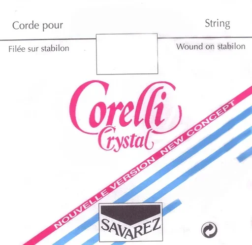 Savarez CRYSTAL violin string set with ball-end E, medium