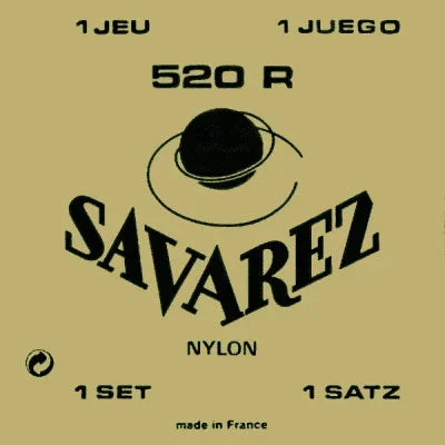 Savarez S.A. 520R Rectified Nylon Classical Guitar Strings High Tension
