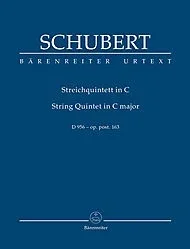 Schubert, Franz (Chusid): SCORE String Quintet in C, D956 (string quintet) Barenreiter Urtext