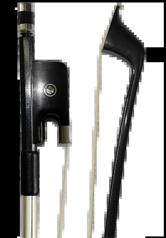 Schumann Braided Carbon Fibre Double Bass Bow French 1/2