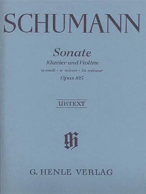 Schumann, R. (Haug-Freienstein, ed.): Sonata in A Minor, Op.105, urtext (violin & piano)