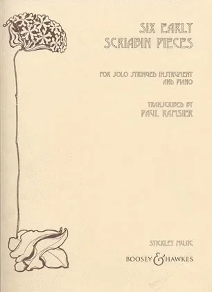 Scriabin (Ramsier): Six Early Scriabin Pieces (viola) (piano part sold seperately)