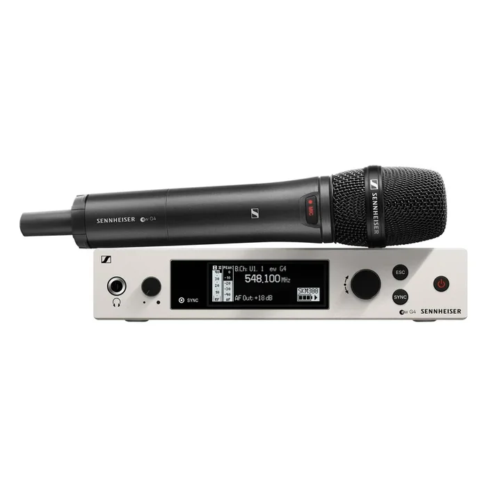 Sennheiser EW300 G4-BASE Set Handheld Wireless AW+: (470 to 558 MHz) (EW300G4-BASESKM-S-AWPLUS)