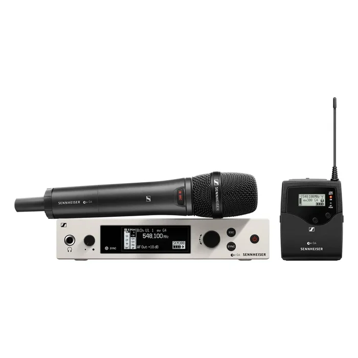 Sennheiser Wireless Handheld/Bodypack Combo Base Set – ew 300 G4 AW+