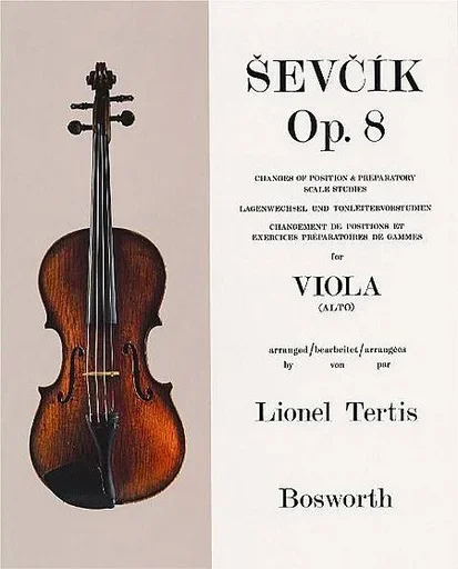 Sevcik, O. (Tertis): Changes of Position Op.8 (Viola)