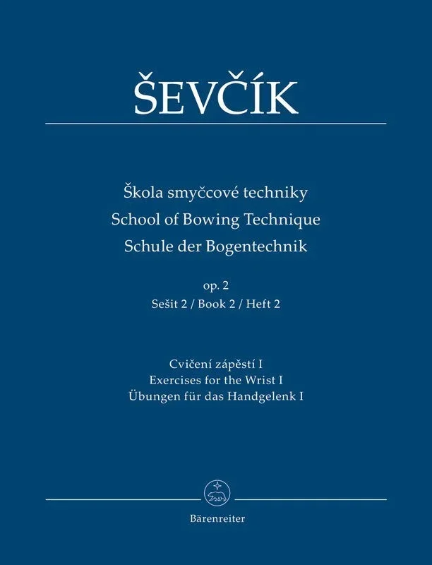Sevcik, Op. 2 Part 2 for Violin (Barenreiter)
