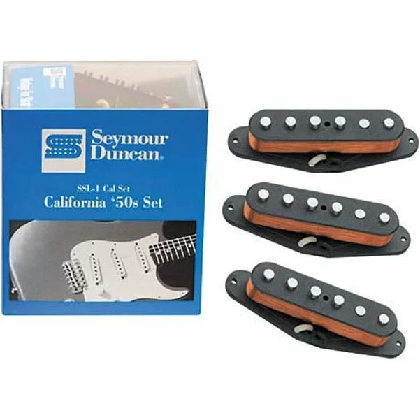 Seymour Duncan California 50’s Single Coil Set SSL-1 Black