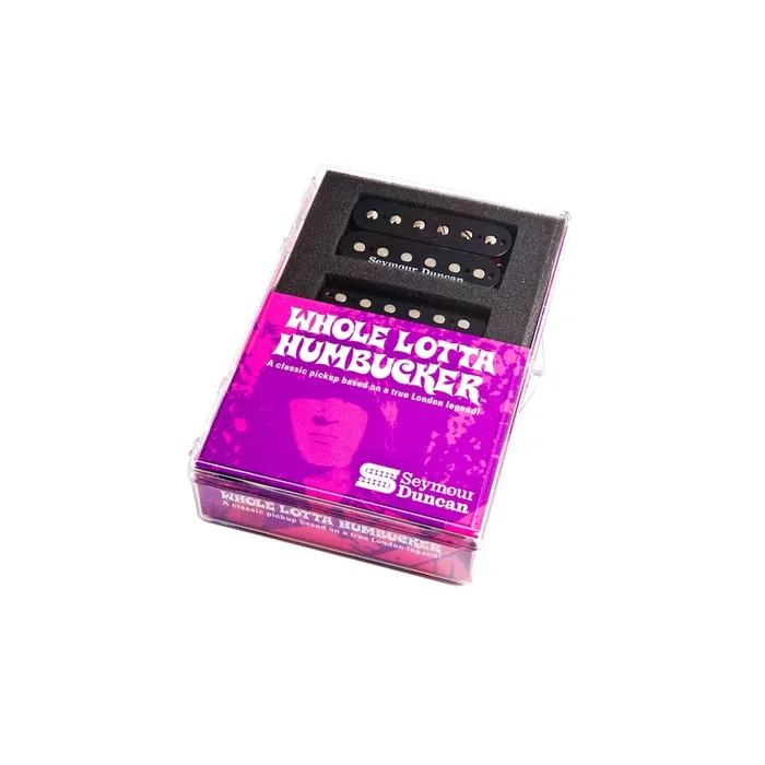 Seymour Duncan SH-18 Whole Lotta Humbucker 2-piece Pickup Set – Black – 11102-89-B