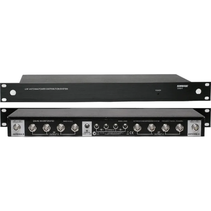 Shure 4-way Antenna Splitter & Power Distribution System
