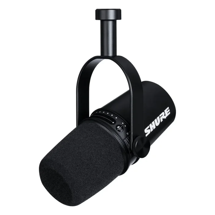 Shure MV7-K MV7 Podcast Microphone – Black