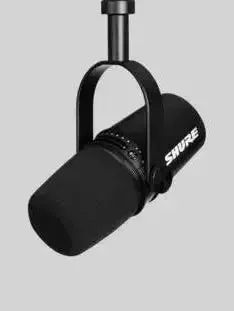 Shure MV7 USB Podcast Microphone – Black