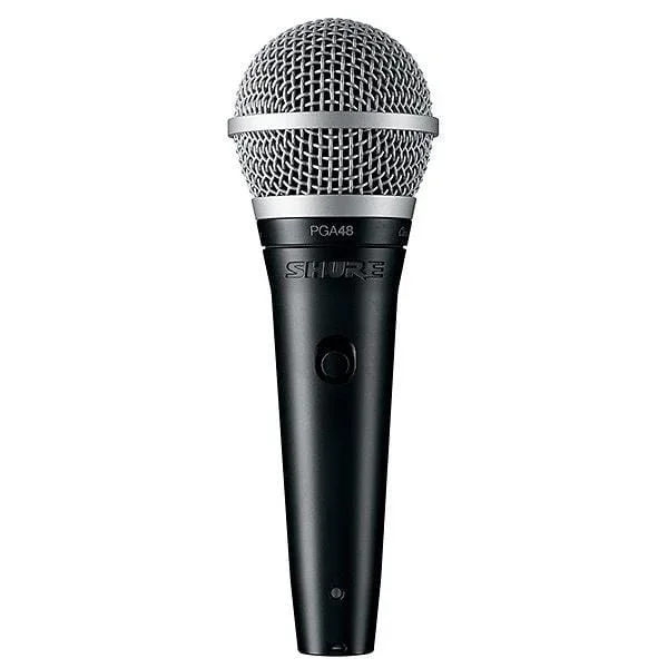 Shure PGA48 Cardioid Dynamic Vocal Microphone w/XLR-XLR