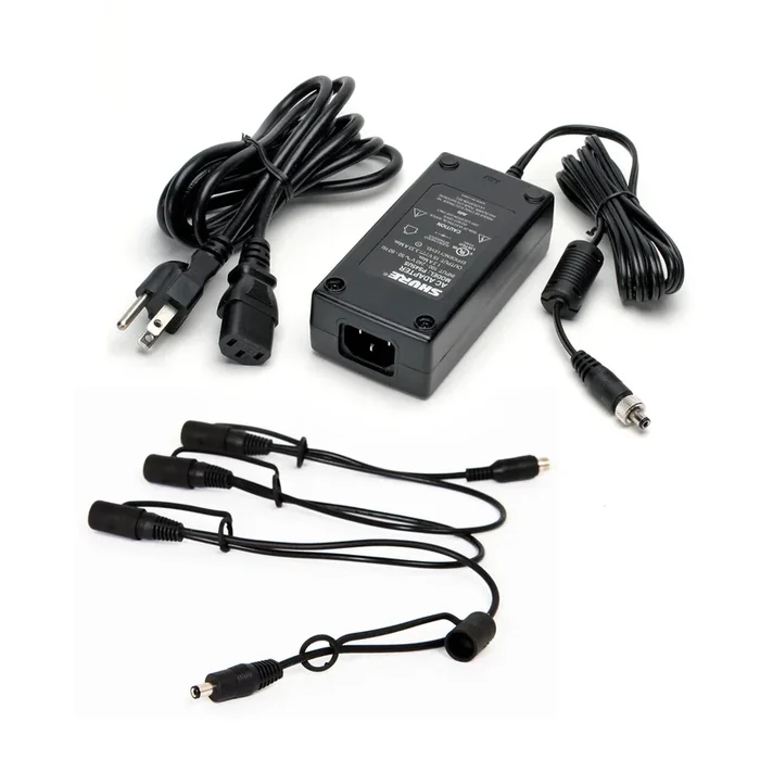 Shure PS124 In-Line Power Supply with Four-Connection Distribution Cable