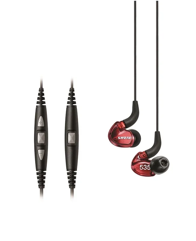 Shure SE535LTD Limited Edition Red Sound Isolating Earphones