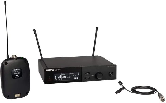 Shure SLXD14/93 Wireless Lavalier Microphone System – H55 Band