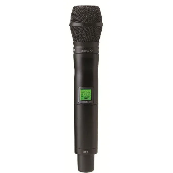 Shure SM87A Microphone w/ UR2 Handheld Transmitter