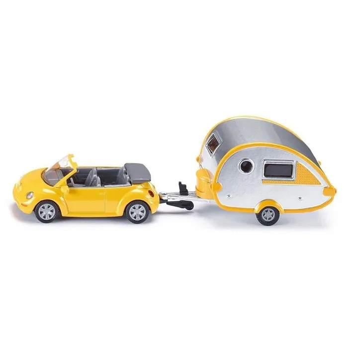 Siku super car with trailer caravan