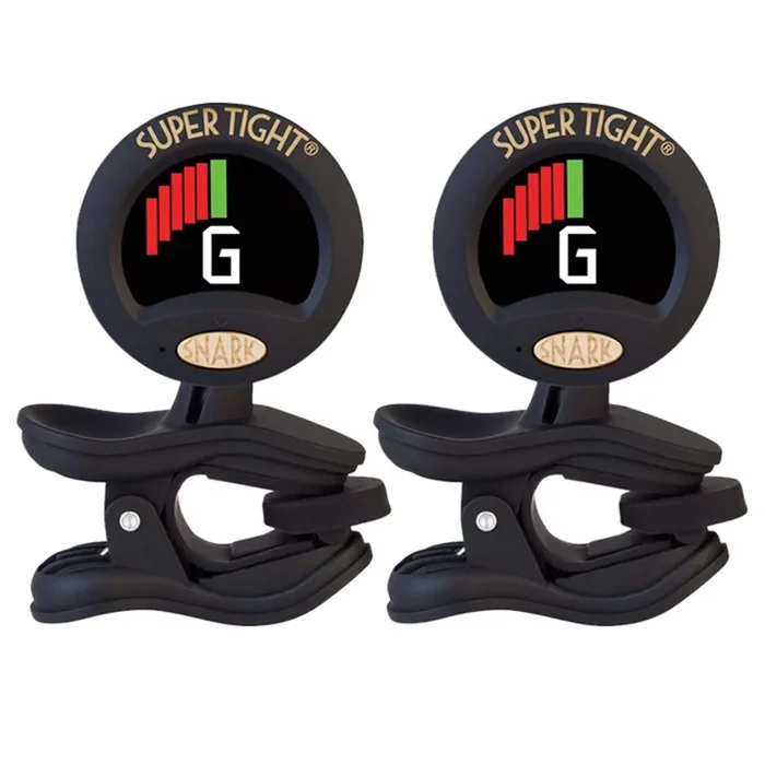 Snark ST-8 Super Tight All Instrument Chromatic Tuner (2 Pack Bundle)