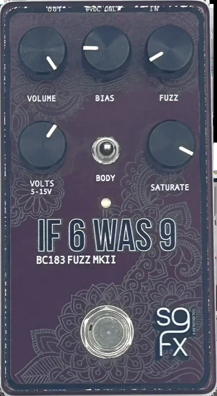 SolidGoldFX If 6 Was 9 Fuzz BC183 MKII