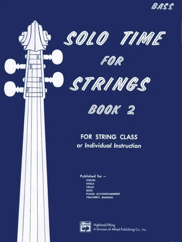 Solo Time for Strings, Bass Book 2