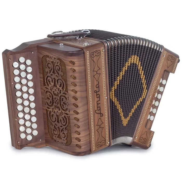 Sonola L’Artigiana Accordion No Switch FBE Wood with Brown Grill