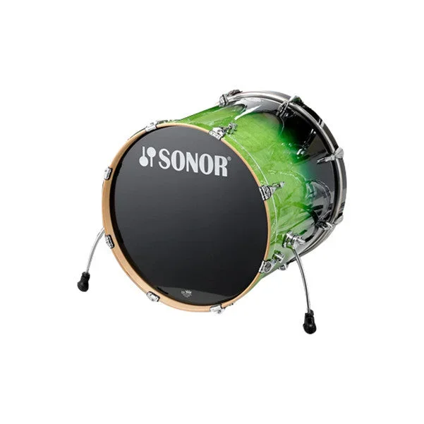 Sonor Essential Force 22 x 17.5 inch Bass Drum – Green Fade
