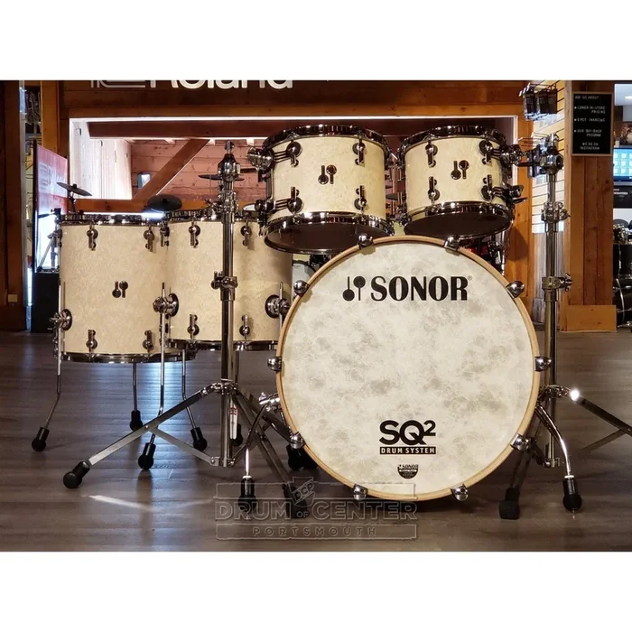 Sonor SQ2 5pc Drum Set Medium Birch Birdseye Maple Semigloss