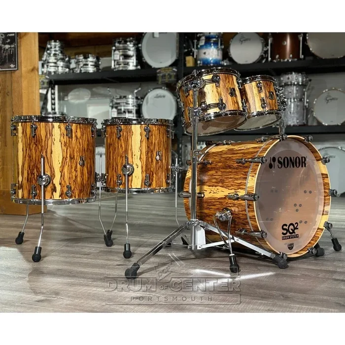 Sonor SQ2 Beech 5pc Drum Set African Marble Semi Gloss | 1029706-2