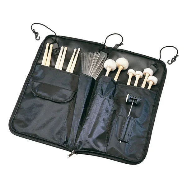 Sonor SSB Standard Drumstick Bag – Black with White Logo Imprint
