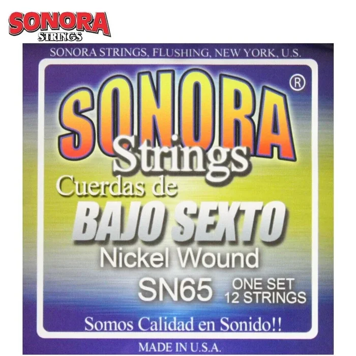 Sonora SN65 Bajo Sexto Strings Nickel Wound