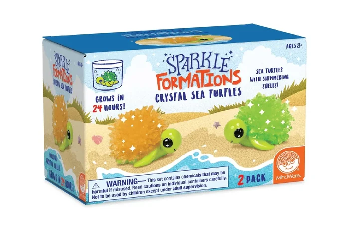 Sparkle Formations: Make Your Own Crystal Sea Turtle