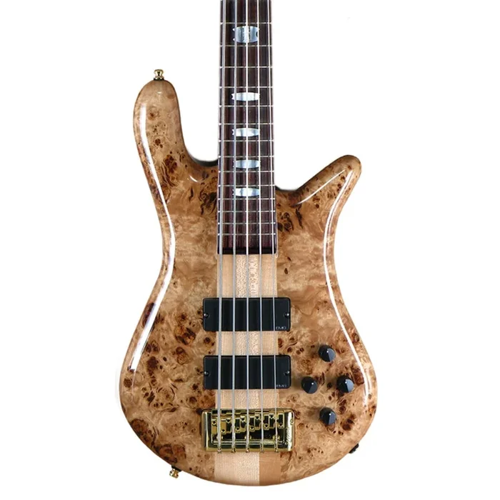 Spector Euro 5 LX Bass Guitar – Poplar Burl Gloss
