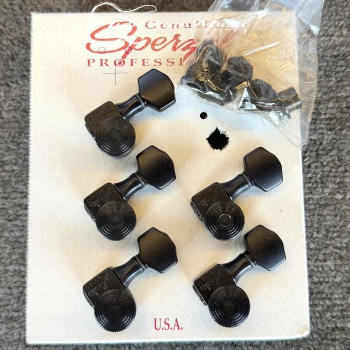 Sperzel 6L T/L Black Locking Tuners – Sold Individually! (One Medium Post Left!)