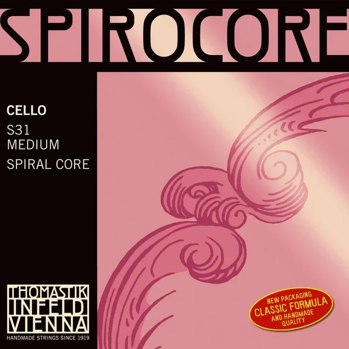Spirocore Cello String Set Chrome S31