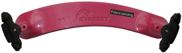Spring Everest Violin Shoulder Rest, Hot Pink