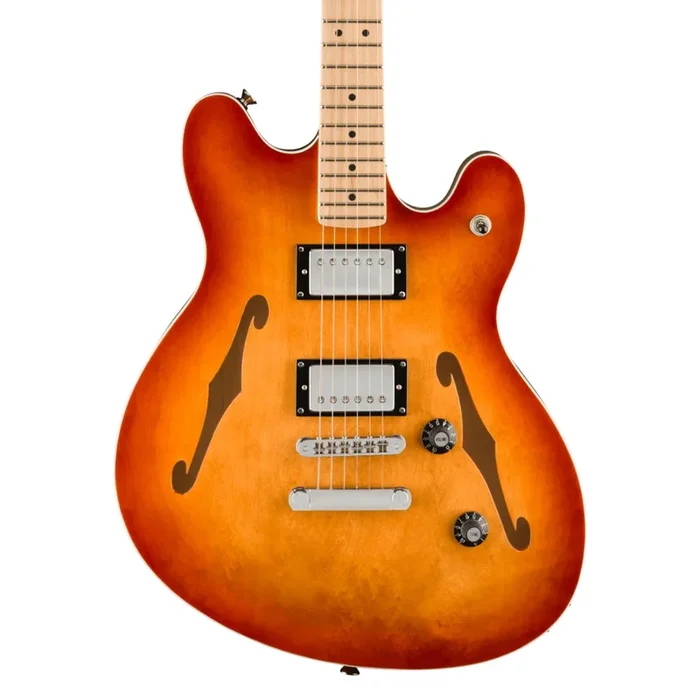 Squier Affinity Series Starcaster Deluxe Maple Fingerboard – Sienna Sunburst