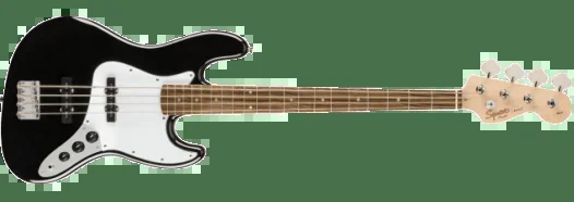Squier Affinity Series™ Jazz Bass®, Laurel Fingerboard, Black Bass Guitar