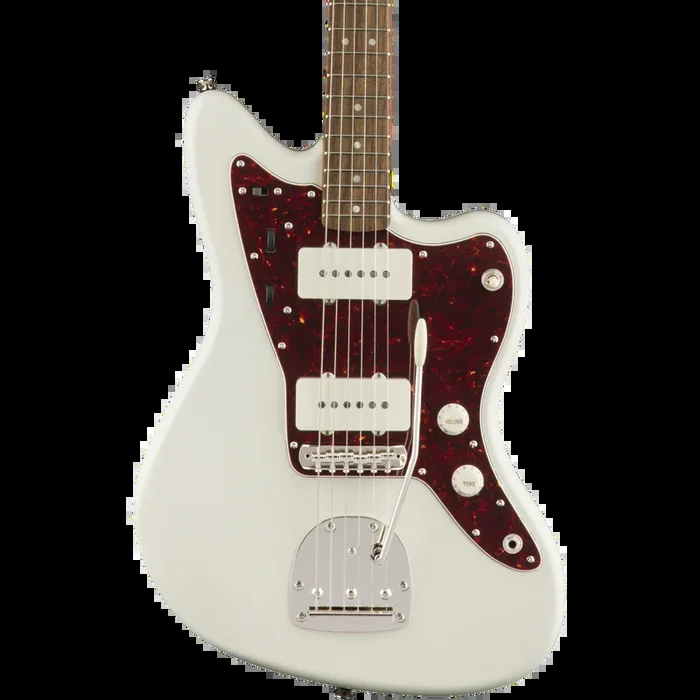 Squier by Fender Classic Vibe 60’s Jazzmaster Guitar – Laurel – Olympic White