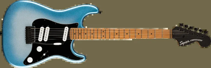 Squier Contemporary Stratocaster® Special, Roasted Maple Fingerboard, Black Pickguard, Sky Burst Metallic (286)