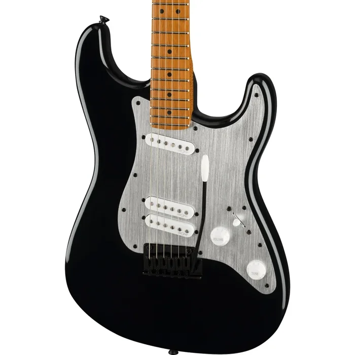 Squier Contemporary Stratocaster Special – Black with Silver Anodized Pickguard