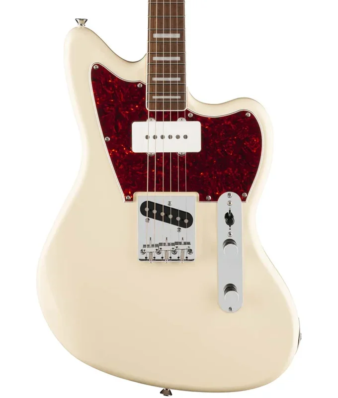 Squier LTD Paranormal Offset Telecaster SJ, Laurel Fingerboard – Olympic White