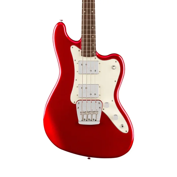 Squier Paranormal Rascal Limited Edition Bass HH Laurel Fingerboard – Candy Apple Red
