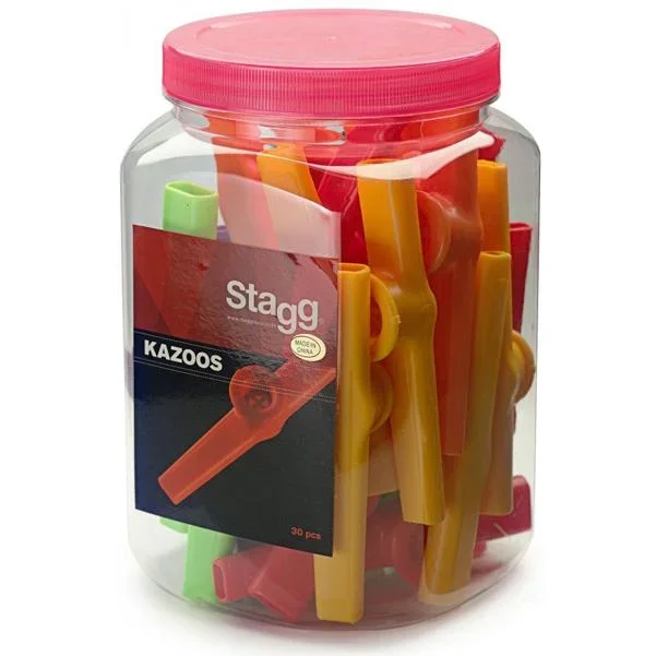 Stagg KAZOO-30 Kazoo – Assorted Colors