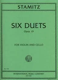 Stamitz: 6 Duets Op.19 (violin & cello)