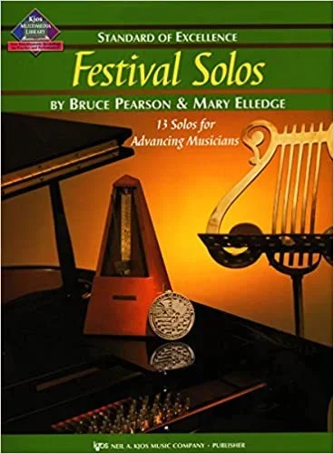 Standard of Excellence – Festival Solos Book 3 – Trombone
